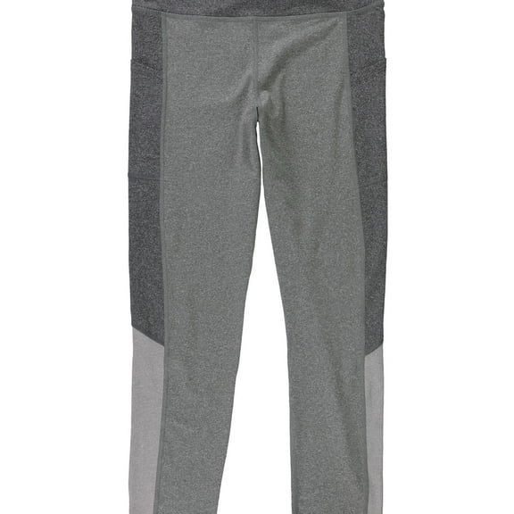 Aeropostale Womens Ankle Casual Leggings, Grey, Juniors, Large