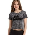 thumbnail image 1 of Aeropostale Womens Bah Humbug Embellished T-Shirt, Black, Juniors, Large, 1 of 2