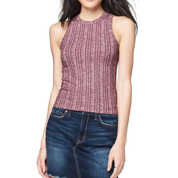 Aeropostale Womens Bodycon Tank Top, Purple, Juniors, X-Large