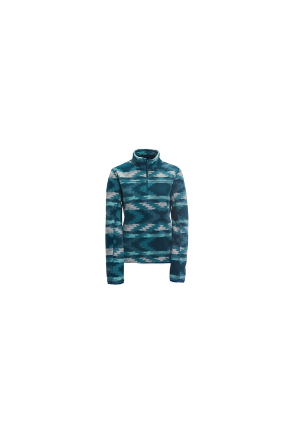 Aeropostale Womens Camo Fleece Sweatshirt, Green, Juniors, Medium