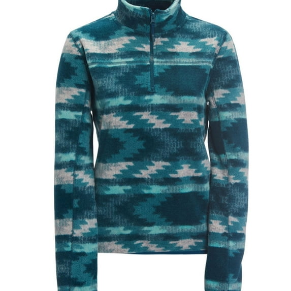 Aeropostale Womens Camo Fleece Sweatshirt, Green, Juniors, X-Small