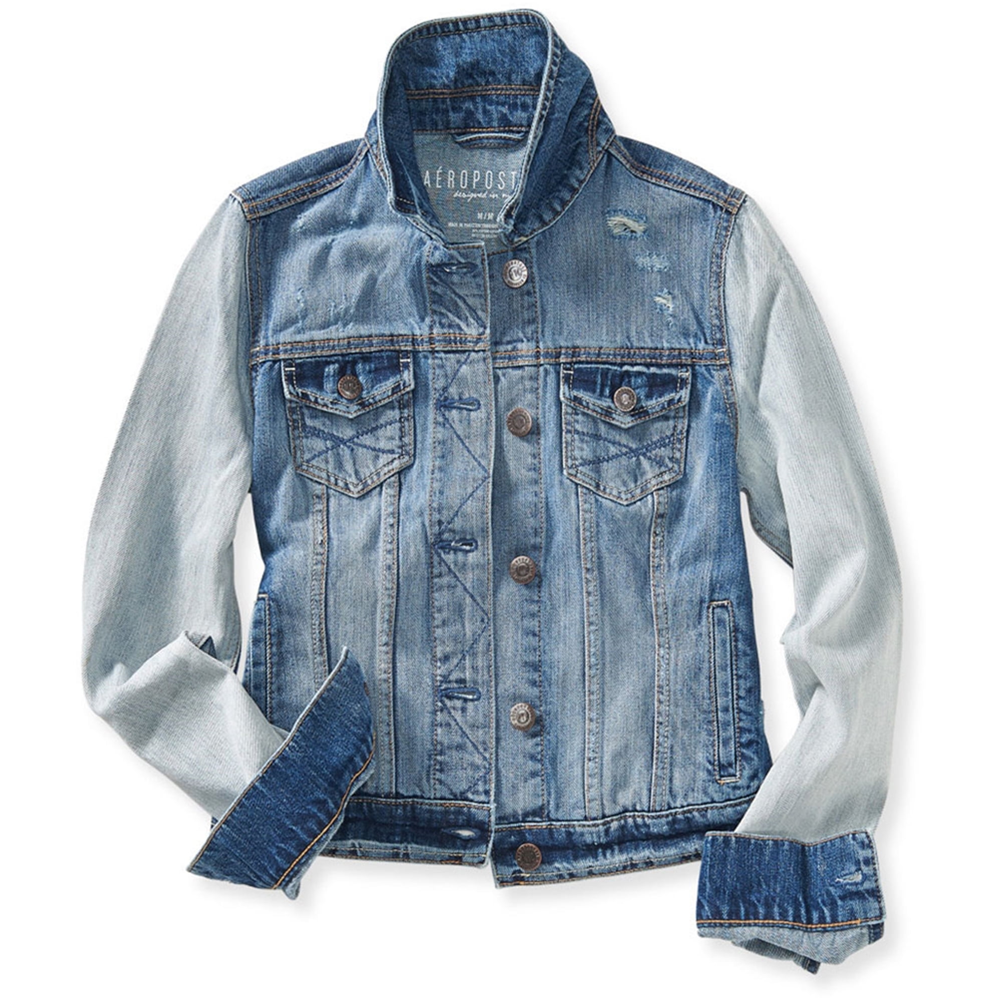 Aeropostale womens hot sale denim jacket