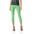 thumbnail image 1 of Aeropostale Womens Colorful Cropped Jeggings, Green, Juniors, 3/4, 1 of 3