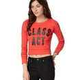 thumbnail image 1 of Aeropostale Womens Cropped Class Act Pullover Sweater, Red, Juniors, Medium, 1 of 2