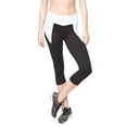 thumbnail image 1 of Aeropostale Womens Cropped No Sweat Casual Leggings, Black, Juniors, Small, 1 of 2