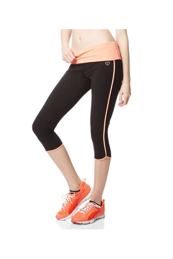 Aeropostale Womens Dolphin Hem Athletic Track Pants, Orange, Juniors, X-Small