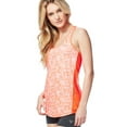 thumbnail image 1 of Aeropostale Womens Drizzle Tank Top, Orange, Juniors, Small, 1 of 3
