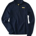 thumbnail image 1 of Aeropostale Womens Fleece 1/4 Sweatshirt, Blue, Juniors, X-Large, 1 of 1