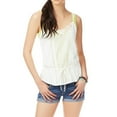 thumbnail image 1 of Aeropostale Womens Floral Placket Peasant Knit Blouse, White, Juniors, Medium, 1 of 2