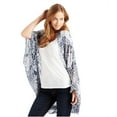 thumbnail image 1 of Aeropostale Womens Geo Multi Print Scarf, Black, Classic (57 To 59 in.), 1 of 3