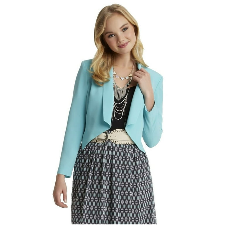 Aeropostale Womens Hanna Blazer Jacket Green Large