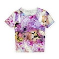 thumbnail image 1 of Aeropostale Womens Hanna Floral Cutout Pullover Blouse, White, Juniors, X-Small, 1 of 2