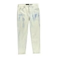 thumbnail image 1 of Aeropostale Womens Hi- Waist Cropped Jeggings, White, Juniors, 4, 1 of 2