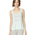 thumbnail image 1 of Aeropostale Womens I Choose Love Tank Top, Green, Juniors, X-Small, 1 of 3