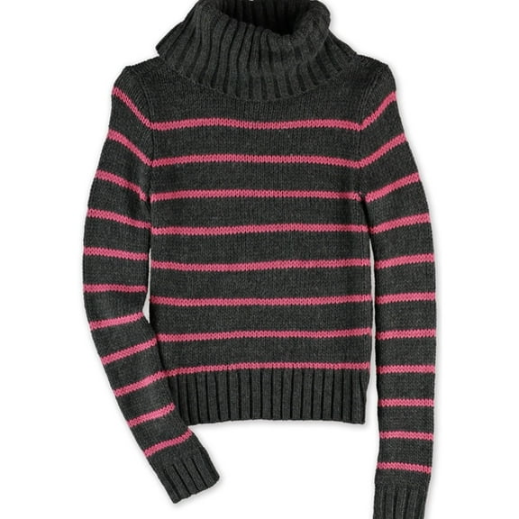 Aeropostale Womens Knit Pullover Sweater, Grey, X-Small