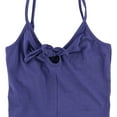 thumbnail image 1 of Aeropostale Womens Knot Cami Tank Top, Purple, Juniors, Small, 1 of 1