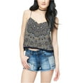 thumbnail image 1 of Aeropostale Womens Layered Cami Tank Top, Multicoloured, Juniors, Medium, 1 of 1