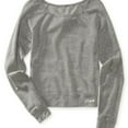 thumbnail image 1 of Aeropostale Womens Mesh Live Love Dream Sleep Graphic T-Shirt, Grey, Juniors, X-Small, 1 of 1
