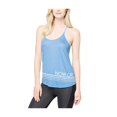 thumbnail image 1 of Aeropostale Womens Now Or Never Racerback Tank Top, Blue, Medium, 1 of 2