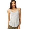 thumbnail image 1 of Aeropostale Womens Peplum Tank Top, Grey, Juniors, Small, 1 of 2