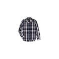 thumbnail image 1 of Aeropostale Womens Plaid Button Down Blouse, Blue, Juniors, Small, 1 of 1