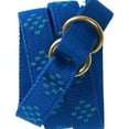 thumbnail image 1 of Aeropostale Womens Polka Dot Webbed Woven Belt, Blue, Small, 1 of 1