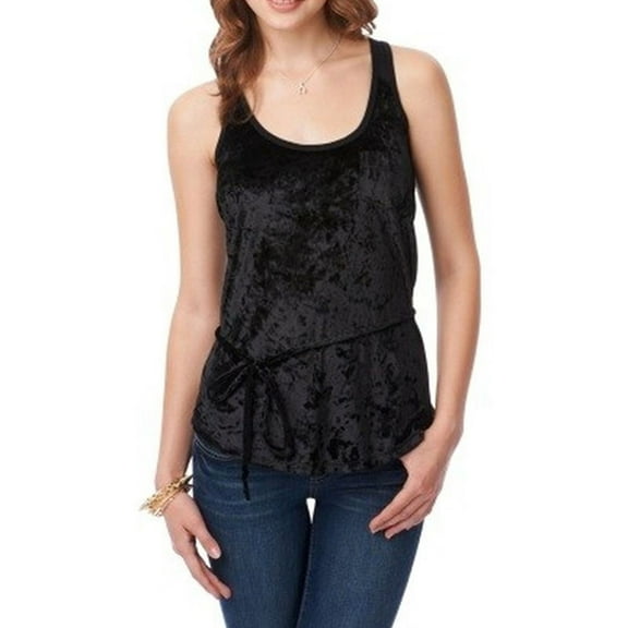 Aeropostale Womens Racerback Tank Top, Black, Juniors, X-Large