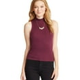 thumbnail image 1 of Aeropostale Womens Ribbed Mock Tank Top, Red, X-Small, 1 of 1