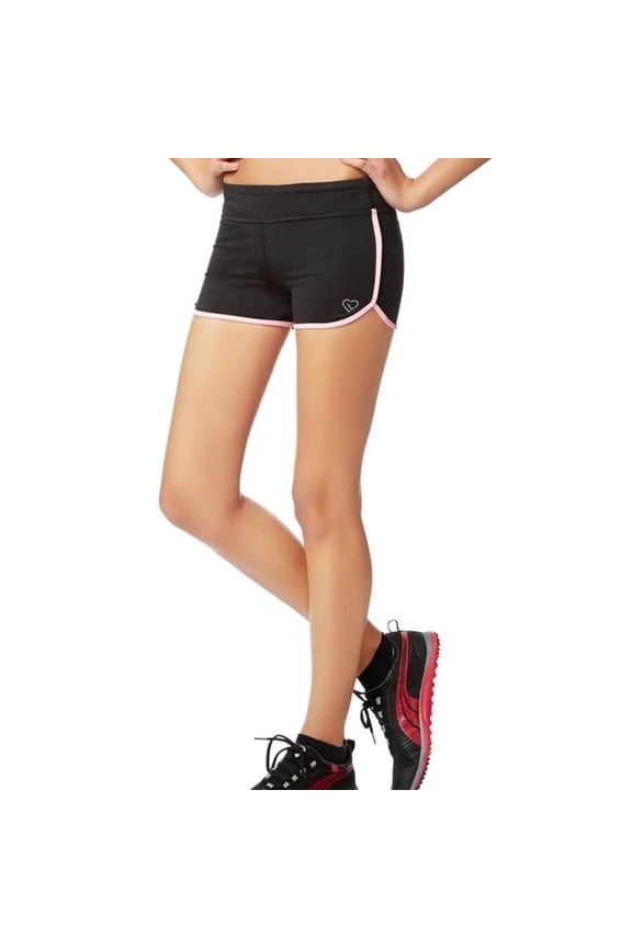 Aeropostale Womens Running Athletic Workout Shorts, Pink, Juniors, X-Small