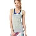 thumbnail image 1 of Aeropostale Womens Sheer Run Tank Top, Grey, Juniors, X-Large, 1 of 3