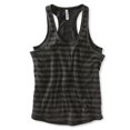 thumbnail image 1 of Aeropostale Womens Shimmer Stripe Tank Top, Grey, Juniors, Large, 1 of 2