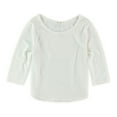 thumbnail image 1 of Aeropostale Womens Silk Back Embellished T-Shirt, White, Juniors, Medium, 1 of 1