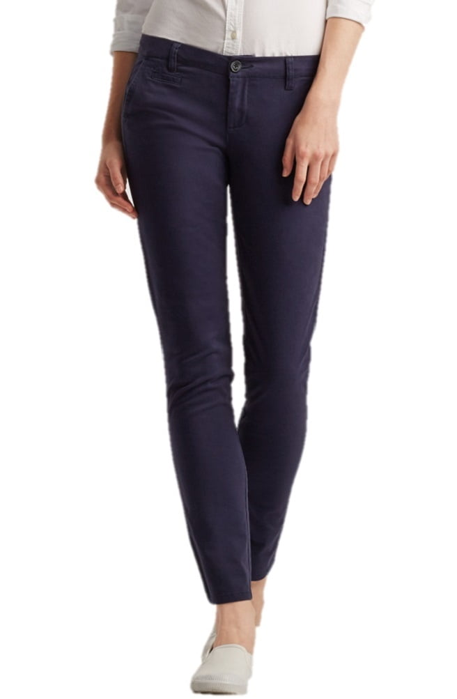 Blue khaki pants womens clearance
