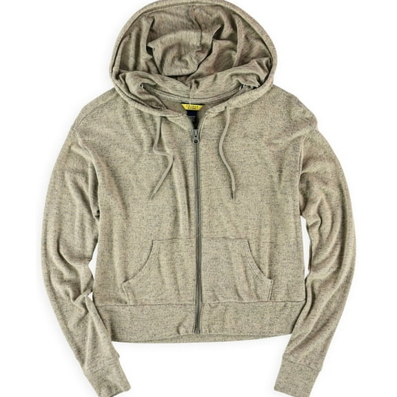 Aeropostale Womens Sleep Pajama Hoodie, Brown, Juniors, Large