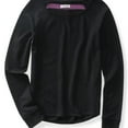 thumbnail image 1 of Aeropostale Womens Soft Jersey Knit Sweater, Black, Juniors, X-Small, 1 of 2