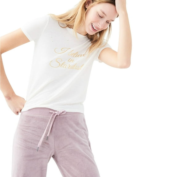 Aeropostale Womens Stardust Pajama Sleep T-Shirt