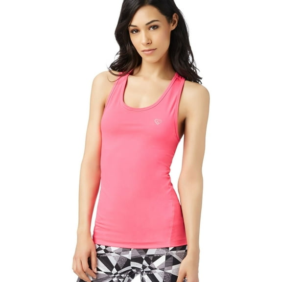 Aeropostale Womens Stretch Wicking Tank Top, Pink, Juniors, Small