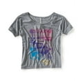thumbnail image 1 of Aeropostale Womens Summerfest Dolman Graphic T-Shirt, Grey, Juniors, Large, 1 of 1