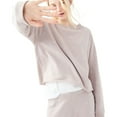 thumbnail image 1 of Aeropostale Womens Thunderstorm Pajama Sweater, Purple, Juniors, Large, 1 of 2