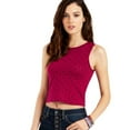 thumbnail image 1 of Aeropostale Womens Tiny Heart Tank Top, Purple, Juniors, Small, 1 of 2
