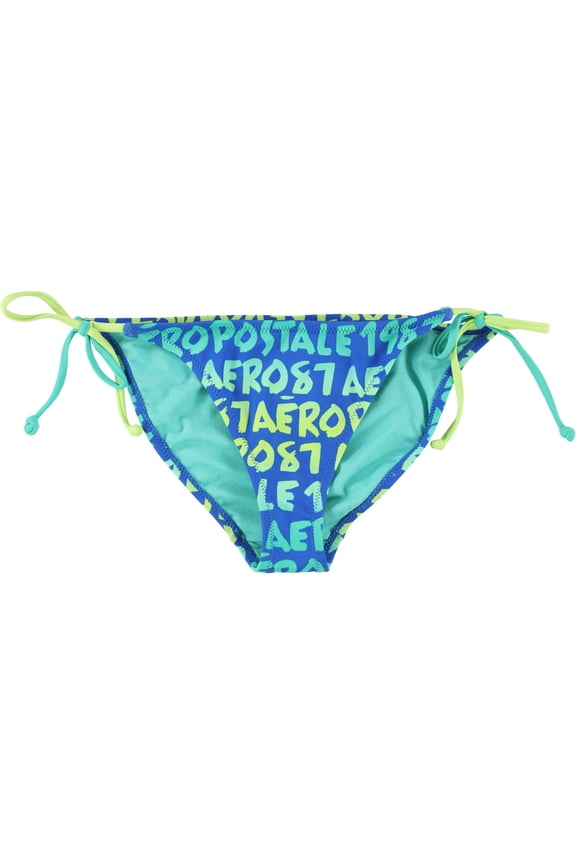 Aeropostale Womens Tops & Bottoms Mix N Match Bikini, Green, Juniors, Small