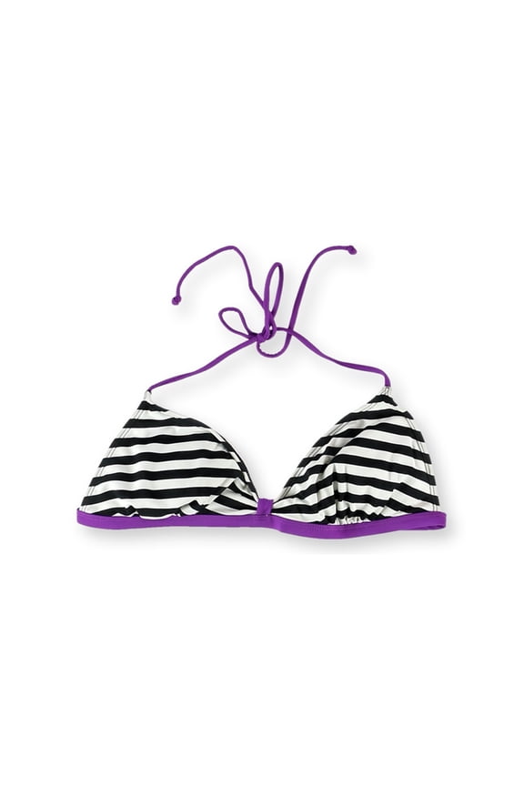 Aeropostale Womens Tops & Bottoms Mix N Match Bikini, Purple, Large