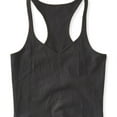 thumbnail image 1 of Aeropostale Womens Trimmed V-Neck Cami Tank Top, Black, Juniors, X-Small, 1 of 2
