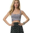 thumbnail image 1 of Aeropostale Womens Tropical Bustier Halter Top Shirt, Multicoloured, Juniors, X-Large, 1 of 3