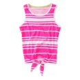 thumbnail image 1 of Aeropostale Womens Waist Tie Tank Top, Pink, Large, 1 of 2