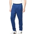 thumbnail image 1 of Aeropostale Womens Zip Ankle Athletic Track Pants, Blue, Juniors, Medium, 1 of 2