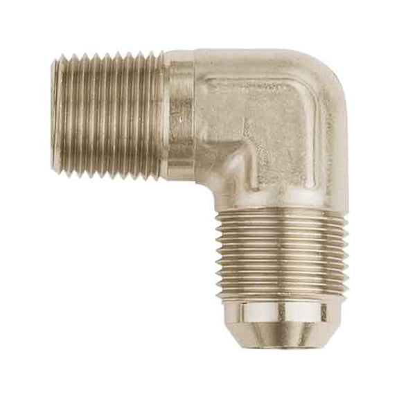 Aeroquip 90 Male Elbow #8 To 1/4 Npt Steel Fitting