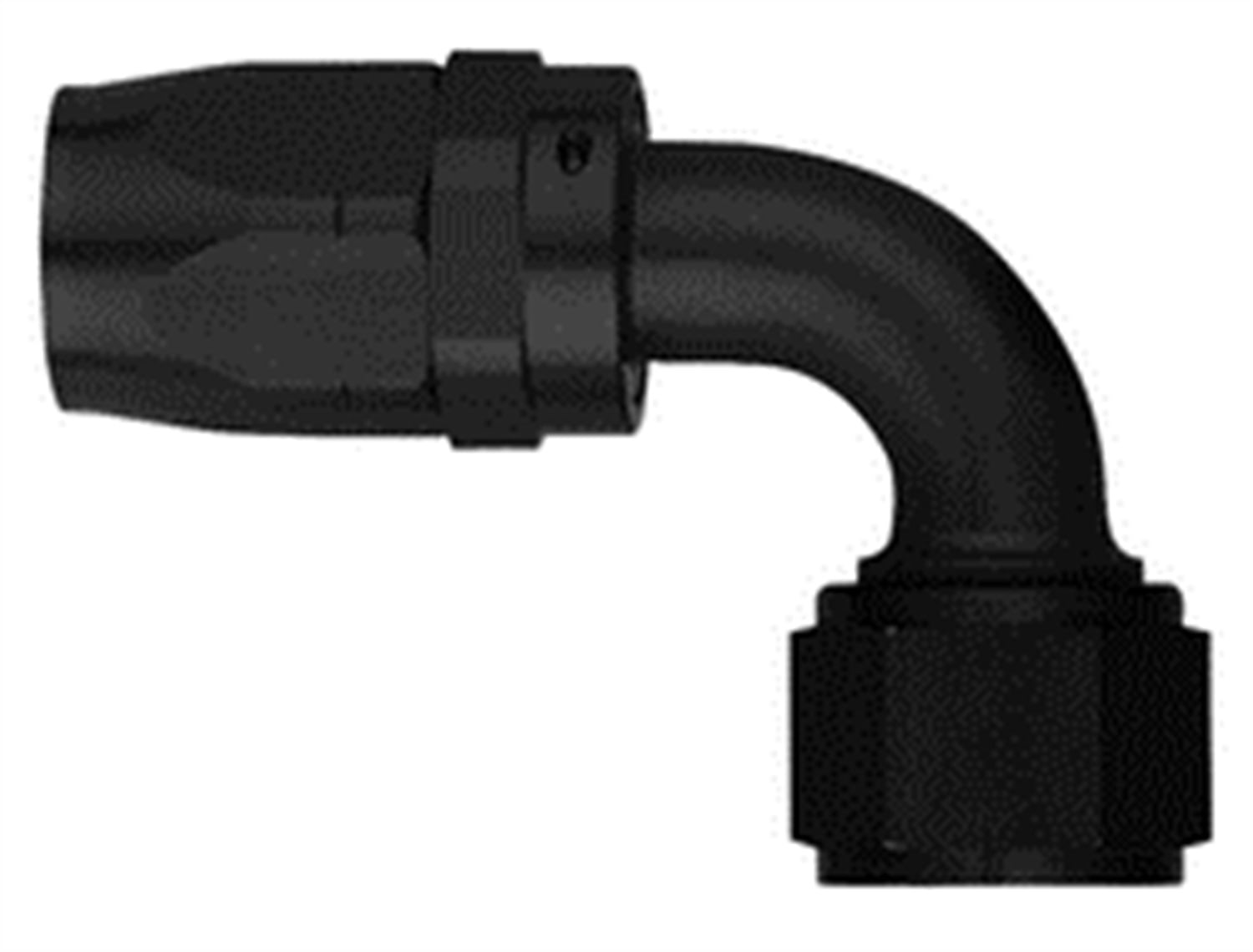 Aeroquip #8 120 Degree Hose End Black Aeroquip #8 120 Degree Hose End Black