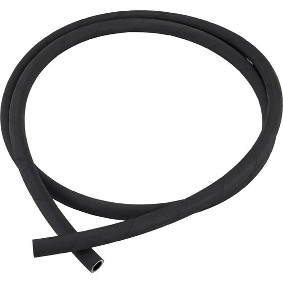 Aeroquip Special Application Socketless -6 AN Hose, Black, 20Ft Length