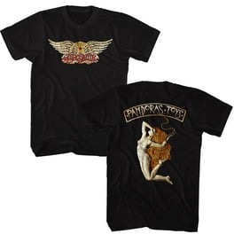 Aerosmith Love In An Elevator Black Adult T-Shirt 4Xlt Aerosmith Love In An Elevator Black Adult T-Shirt 4Xlt